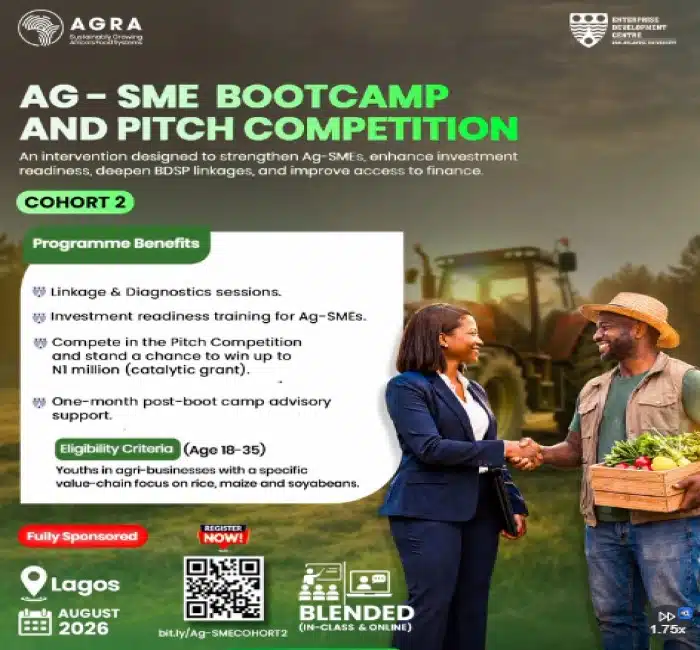 AG-SME Bootcamp & Pitch Competition 2026