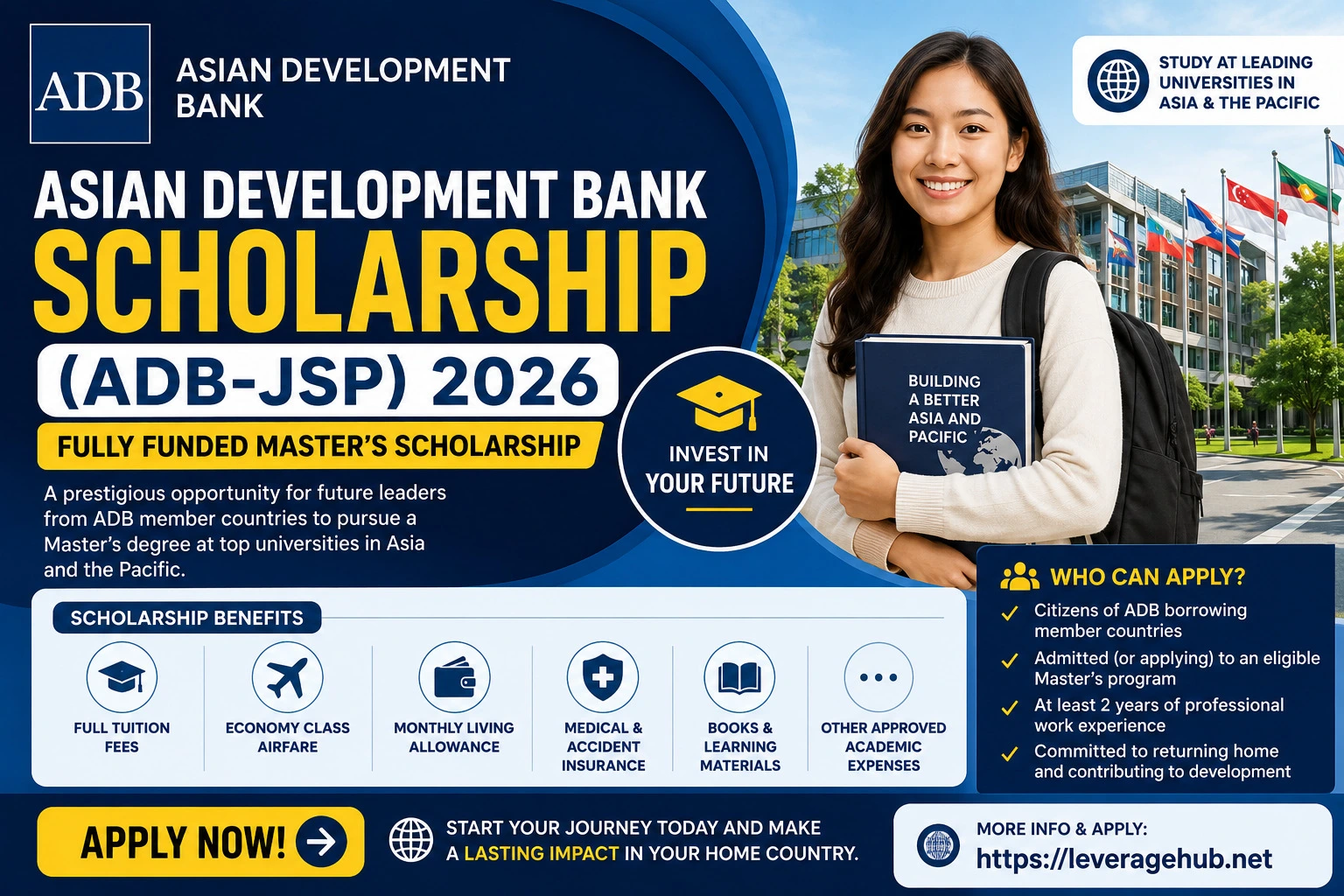 Asian Development Bank Scholarship 2026
