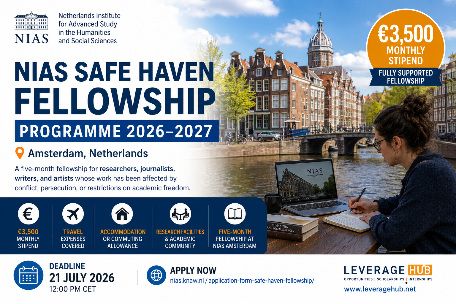 NIAS Safe Haven Fellowship Programme 2026–2027