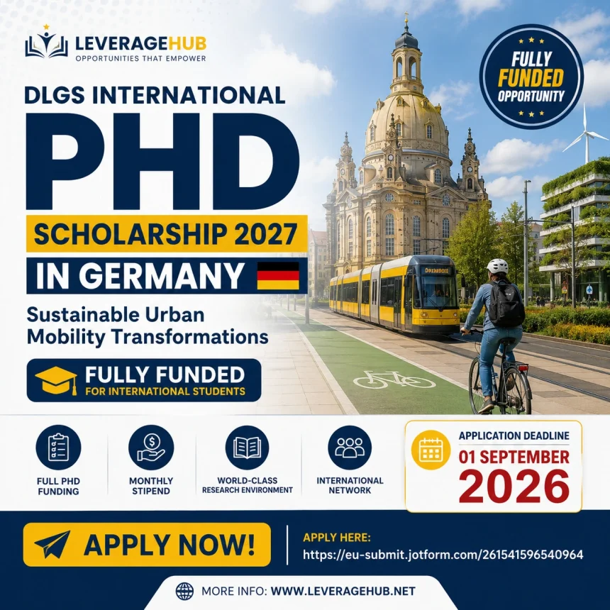 DLGS International PhD Scholarship