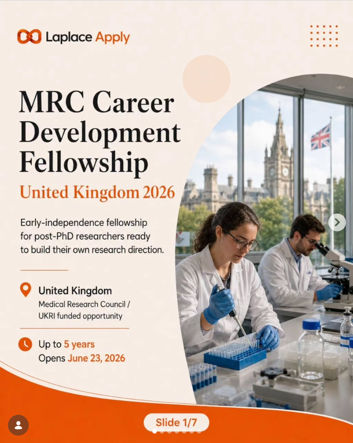 Early Independence Career Development Fellowship