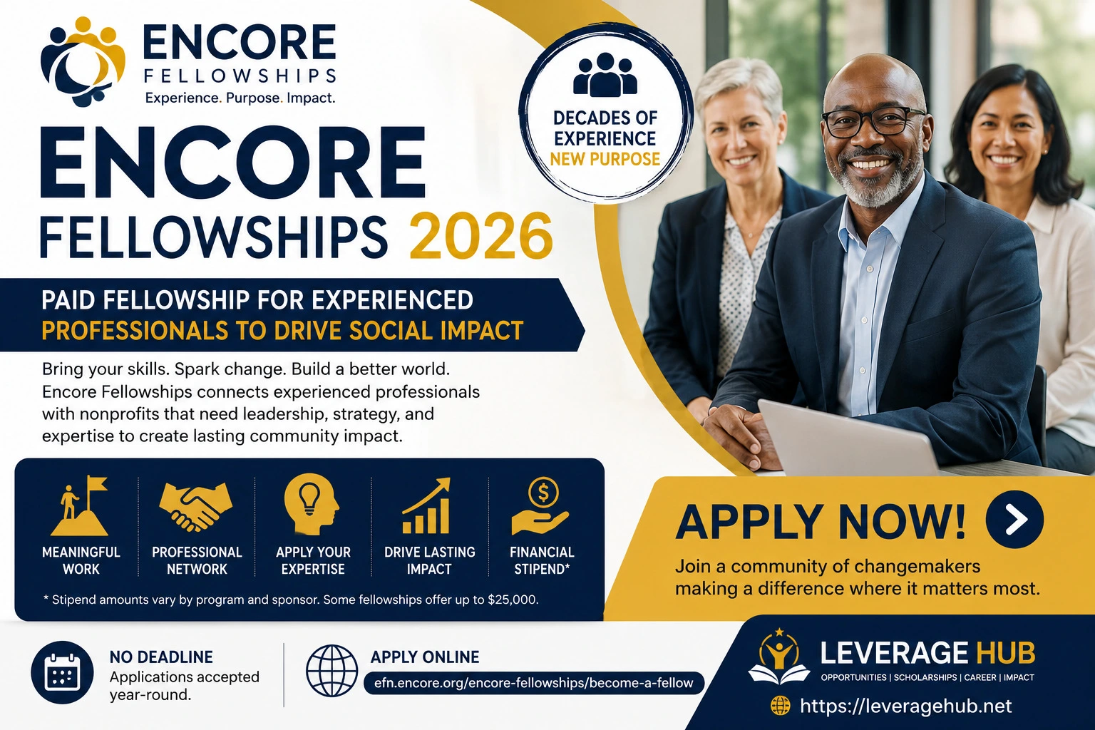 Encore Fellowships 2026