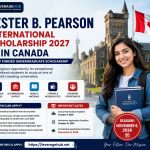 Lester B. Pearson International Scholarship 2027