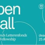 Nederlands Letterenfonds Fellowship Programme 2026