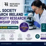 Royal Society Research Ireland University Research Fellowship 2026