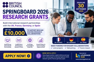 Springboard 2026 Research Grants