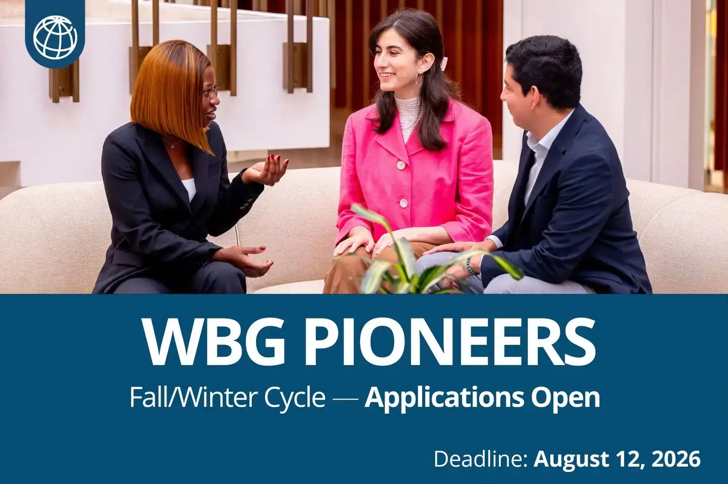 WBG Pioneers Program 2026