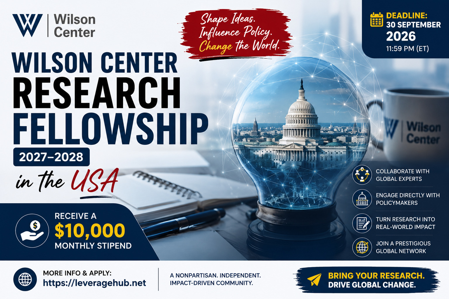Wilson Center Research Fellowship 2027