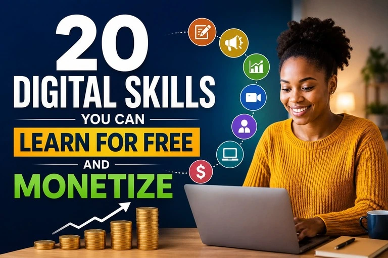 20 Digital Skills You Can Learn for Free and Monetize