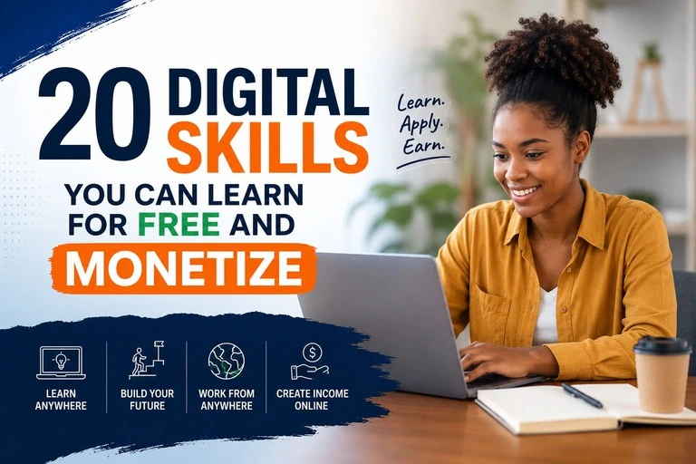 20 Digital Skills You Can Learn for Free and Monetize
