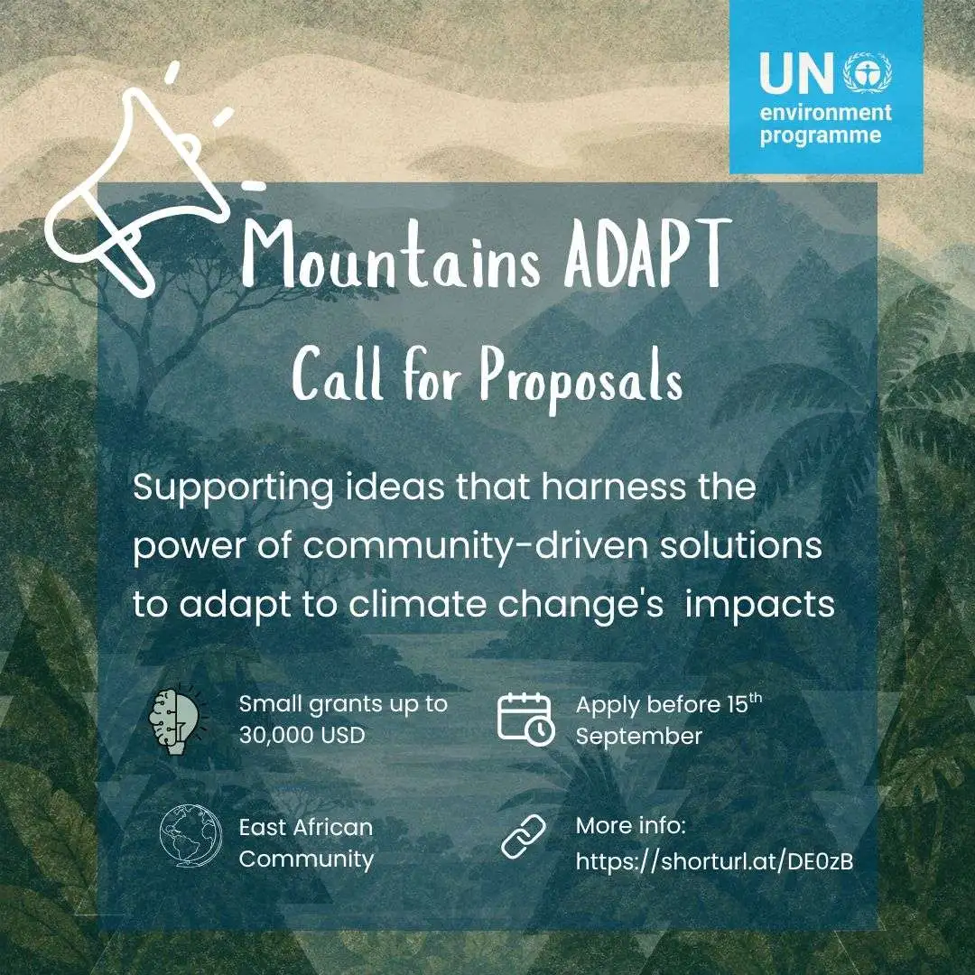 UNEP Mountains ADAPT Small Grants